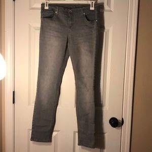 Justice premium gray jeans